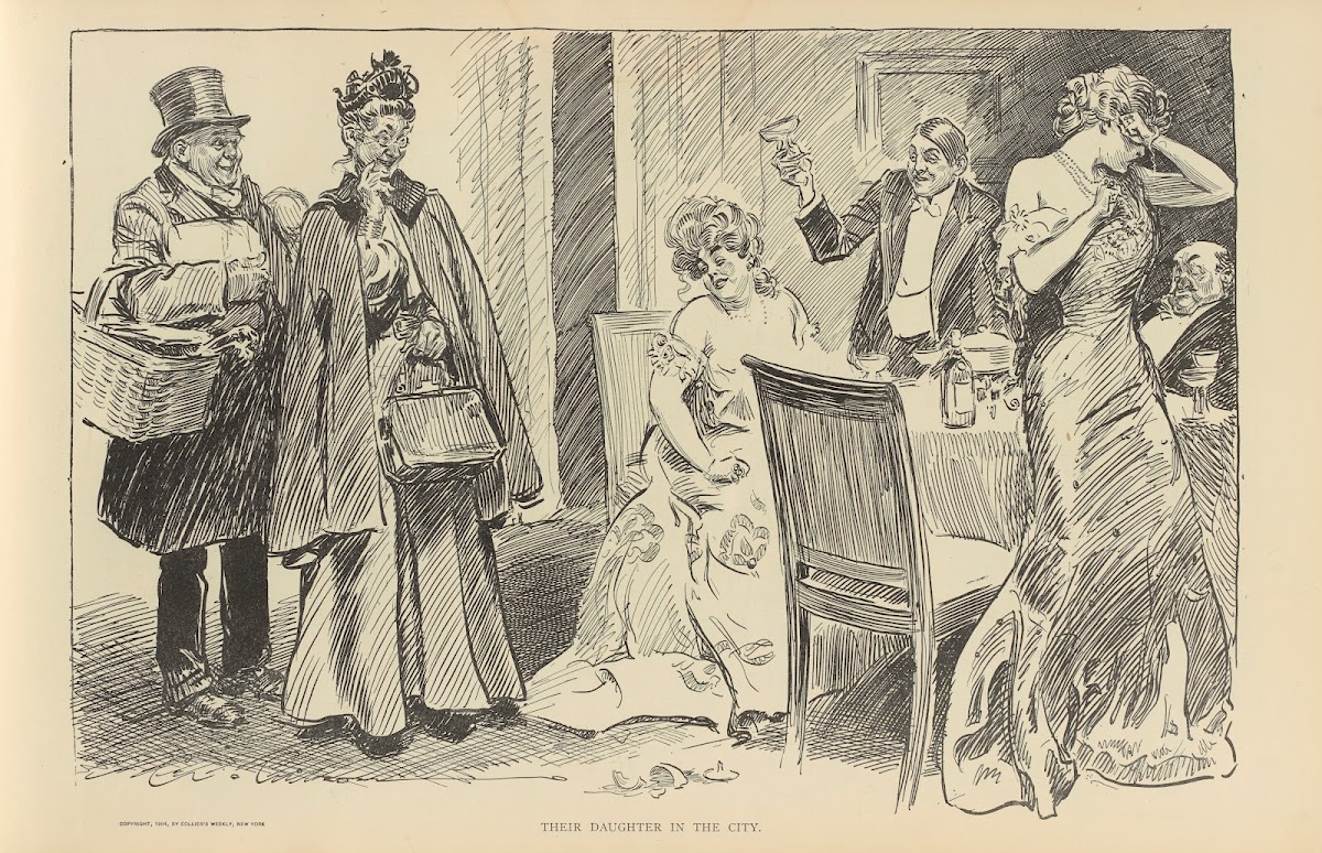 Their daughter in the city 1900 1905