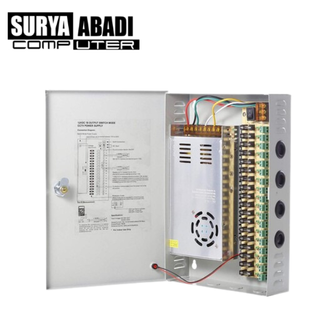 CENTRAL POWER SUPLLY 30A+BOX