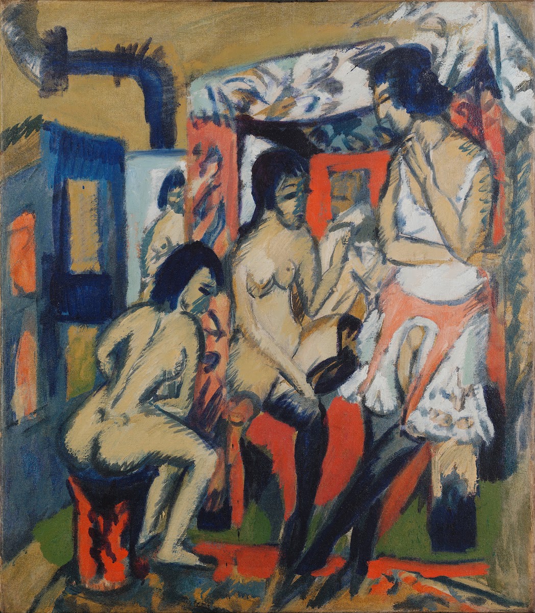 Nudes in Studio 1912