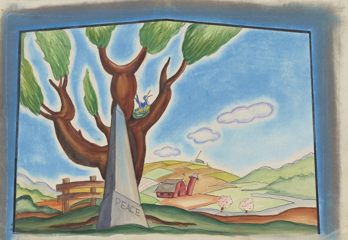 Johnny Johnson Drop of Farm and Gravestone 1934 1943