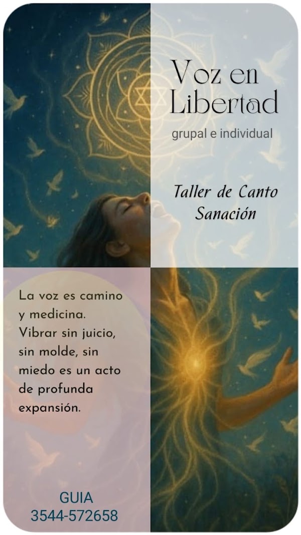 Voz en Libertad: Taller de Canto y Sanación