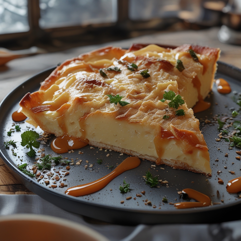 Blitz 15 Minuten Vanillepudding Streuselkuchen vom Blech - Quick & Easy Homemade Dessert finished