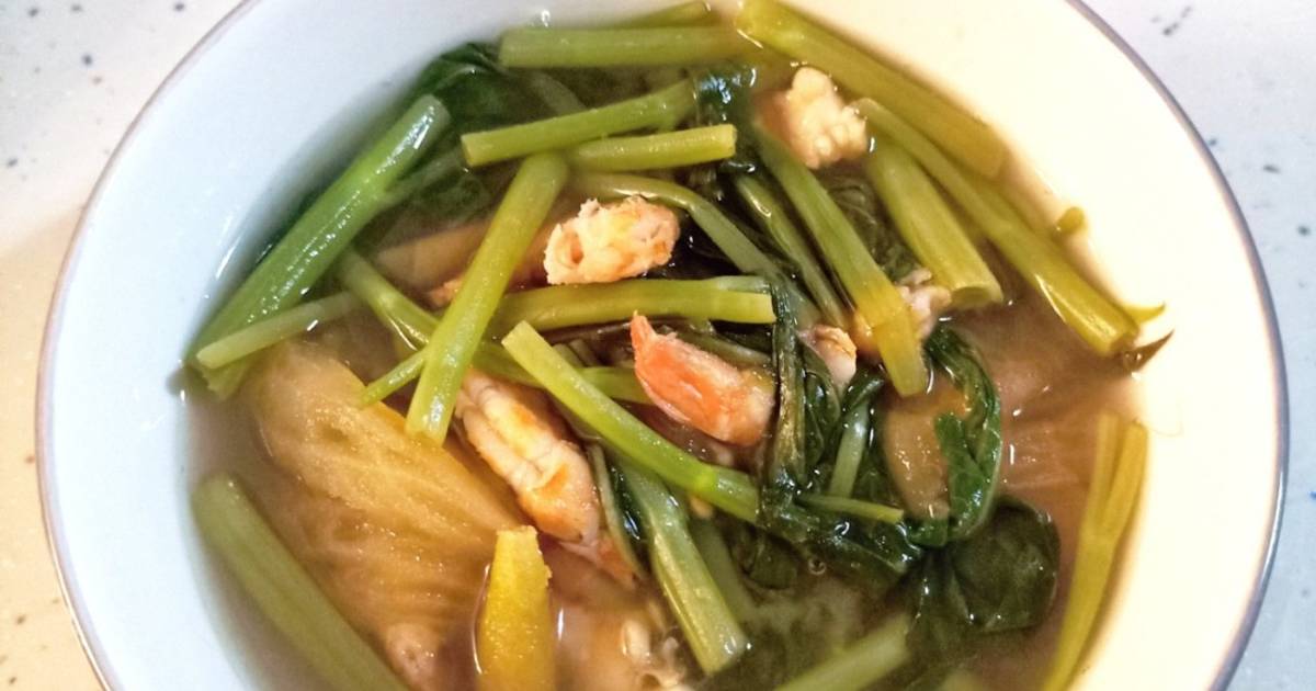 Canh Chua Rau Muống Tôm Khô