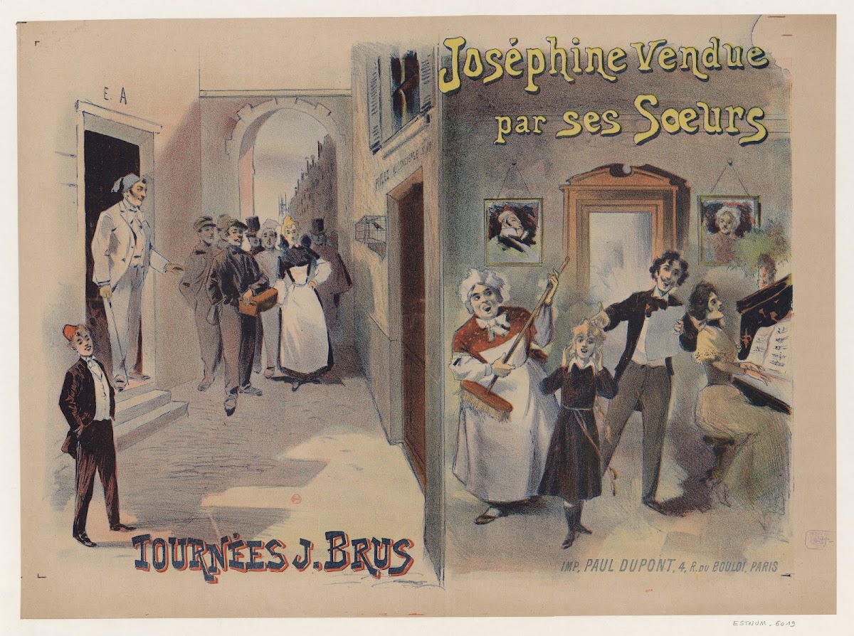 Tournées J Brus Joséphine vendue par ses sœurs 1894