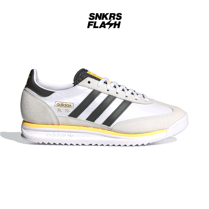 ADIDAS SL 72 RS WHITE BLACK - Size 43.3
