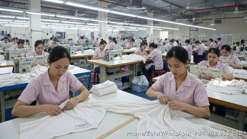 Terry Towelling Fabric - Gold Garment Vietnam