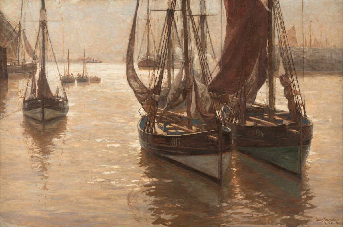Boats in the harbour