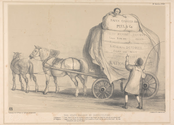 The State Wagon in Difficulties 1847