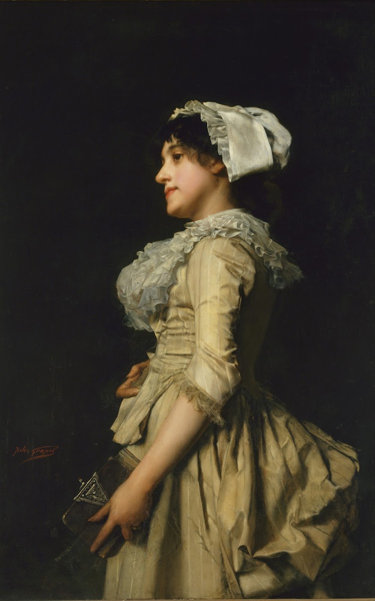 The village girl between 1838 and 1883