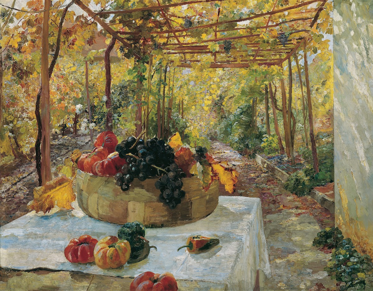 In der Pergola 1910