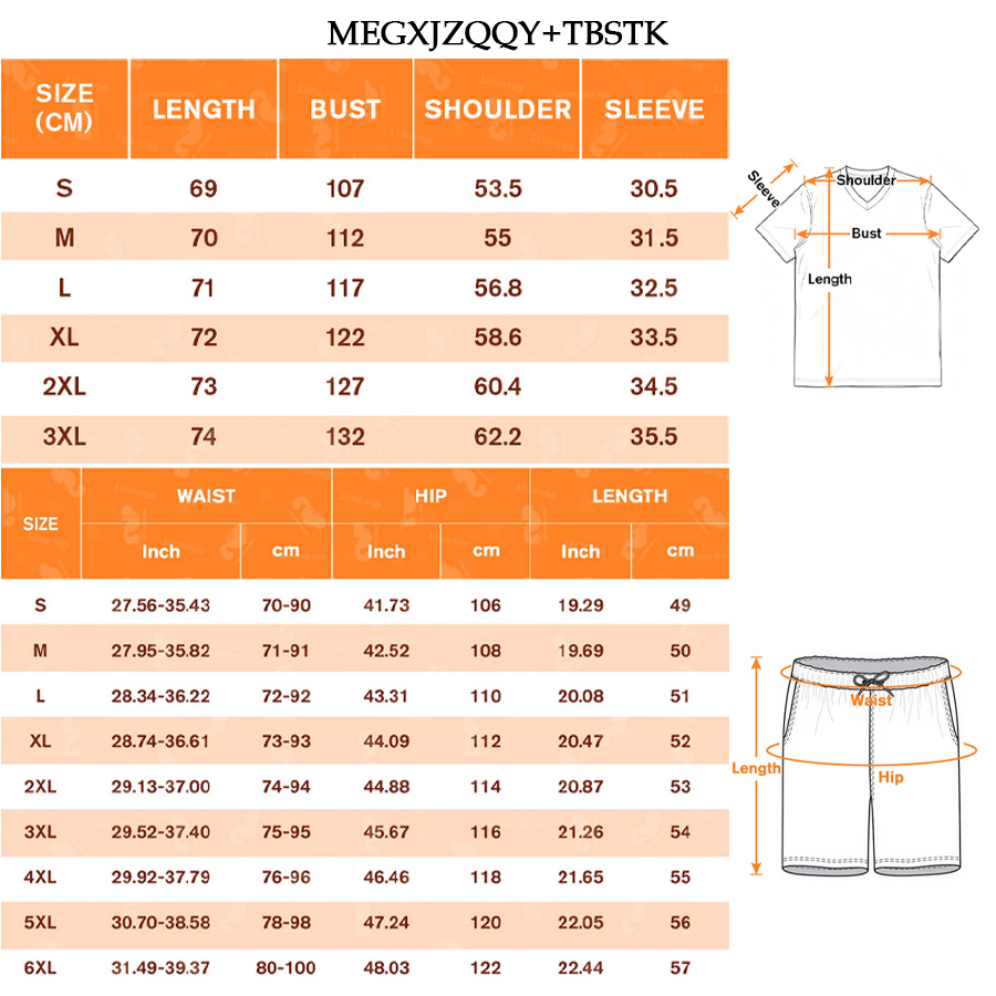 AOP MEG summer football jersey+full-length beach pants - bird's-eye fabric