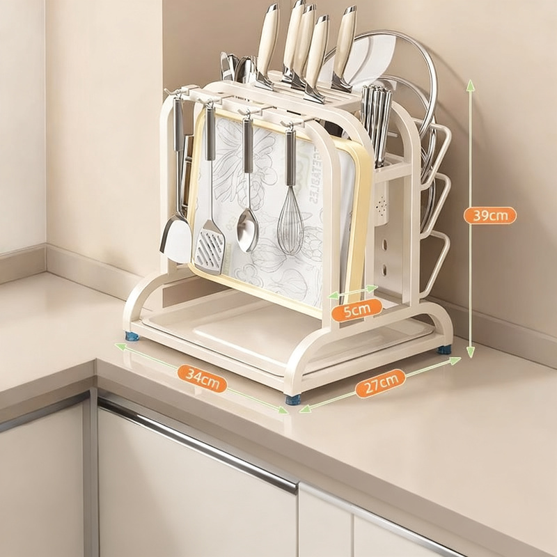 Stainless Steel Knife Holder and Cutlery Stand