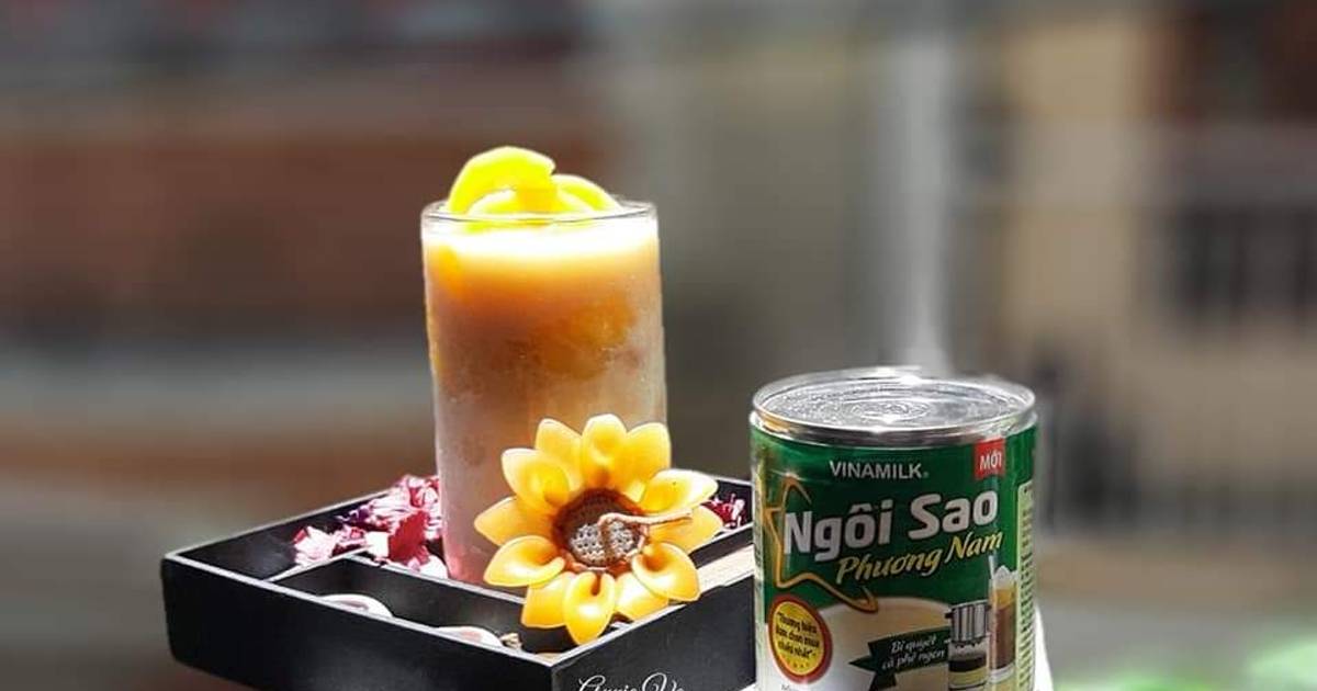 Cafe sữa đào