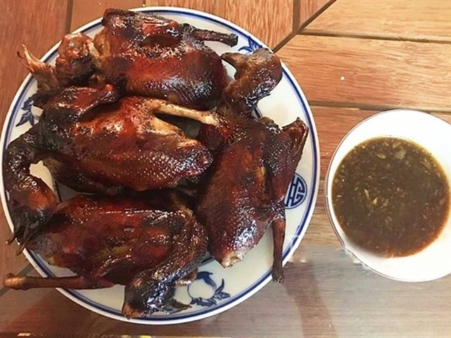 Chim Bồ Câu Nướng Mật Ong