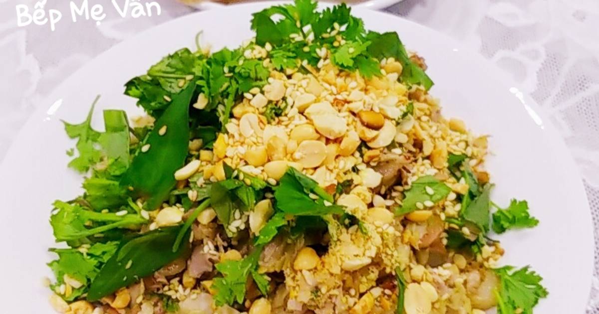 Vả trộn thịt heo