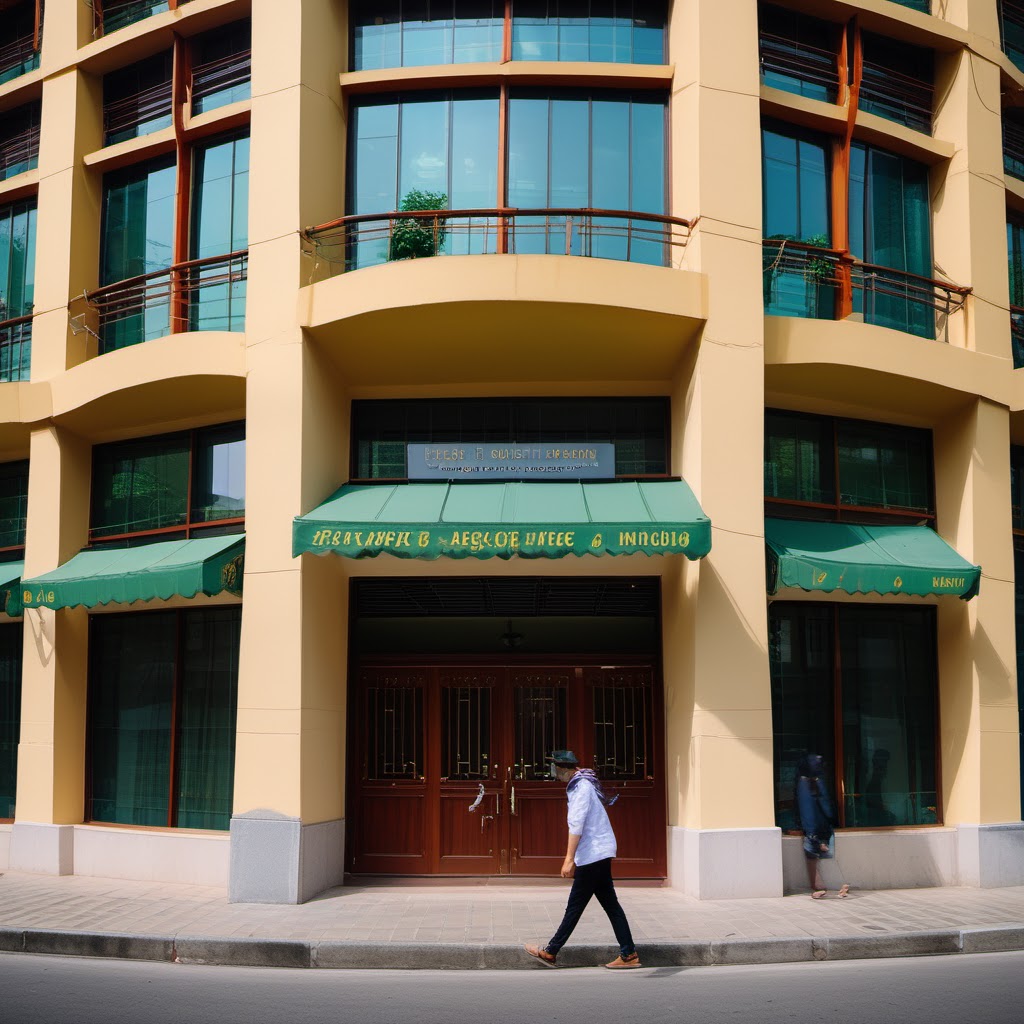 Hình minh họa: Khung cảnh cửa hàng và quy trình kinh doanh