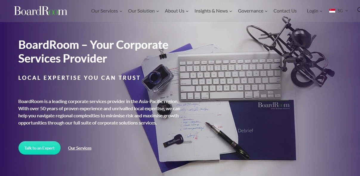 boardroom bookkeeping service