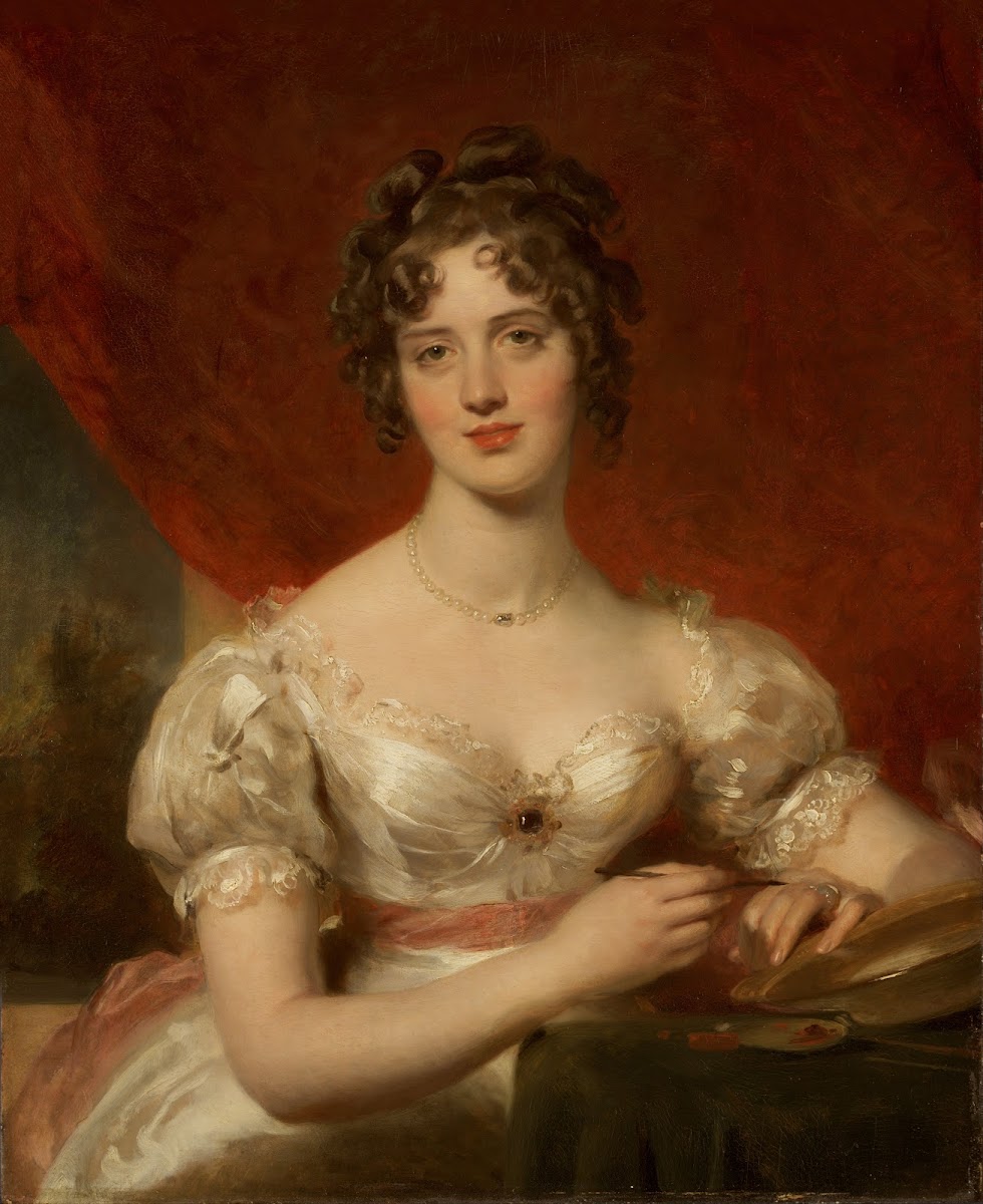 Portrait Of Mary Anne Bloxam Later Mrs Frederick H Hemming circa 1824