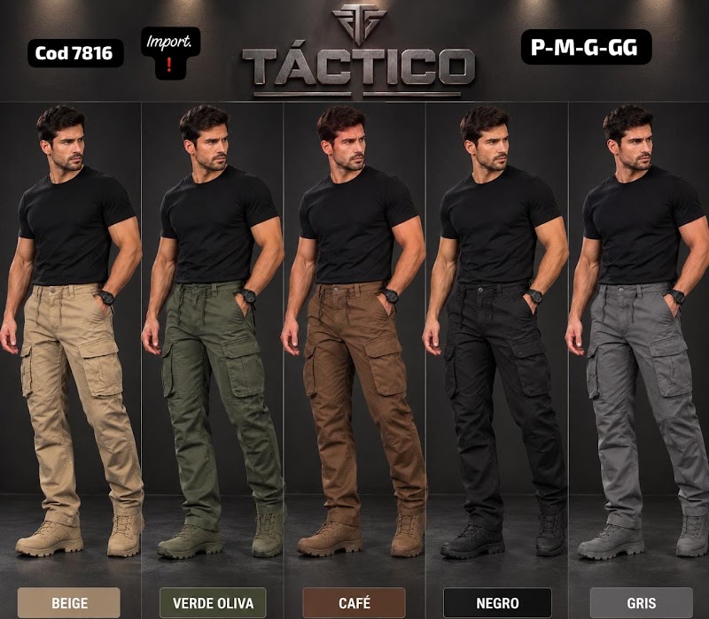 Pantalon Tactico Elastizado · foto 3