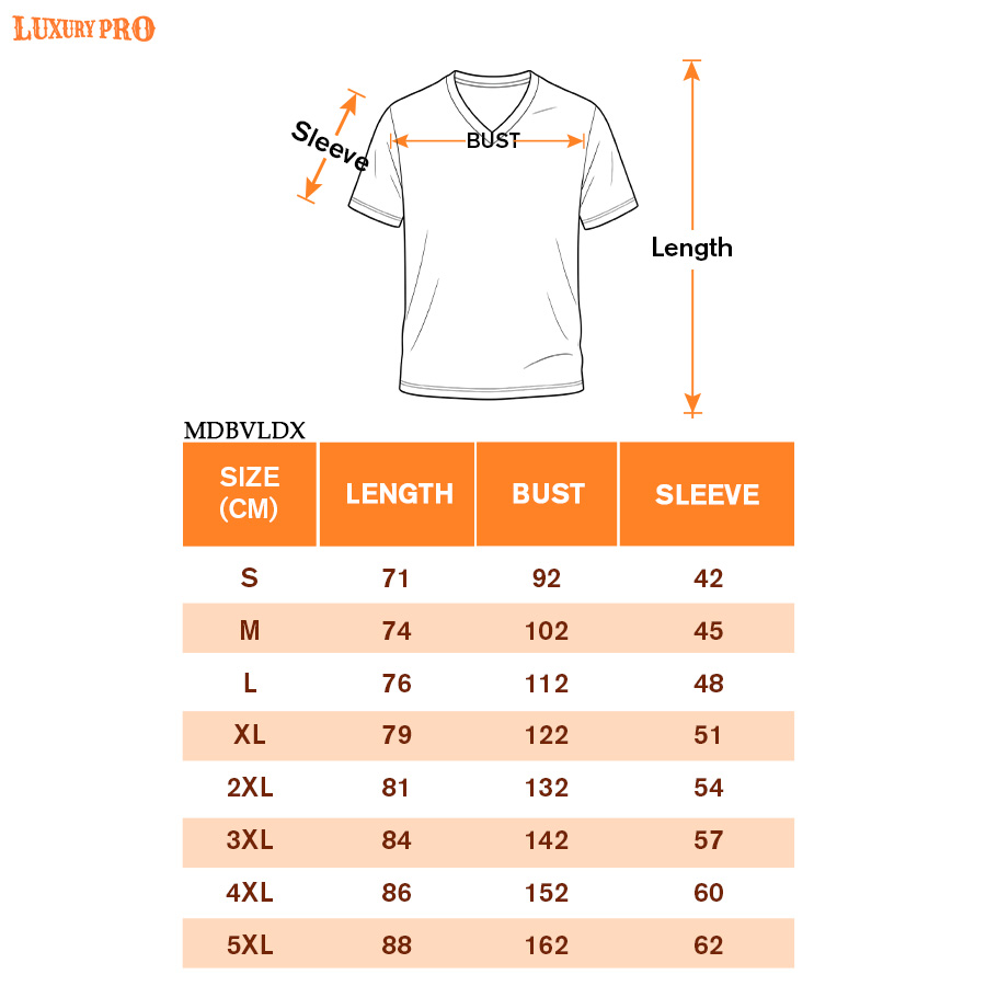 AOP MDB V-Neck Short Sleeve T-Shirt