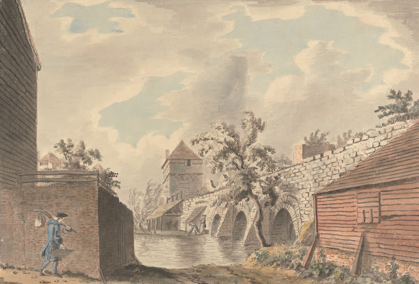 Arches in the City Wall Canterbury before 1769