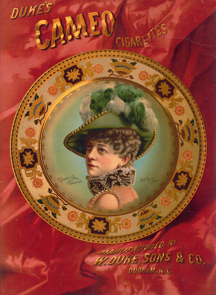 Dukes cameo cigarettes manufactured by W Duke Sons  Co 1890