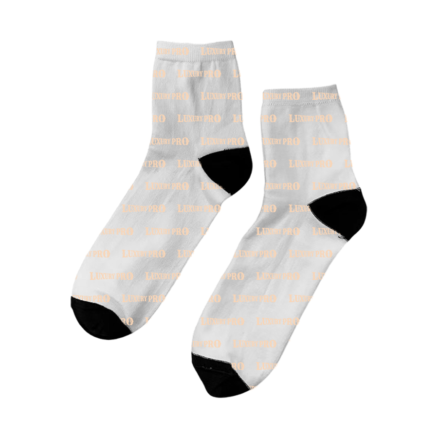 Plain-Stitch Style Short Tube Socks