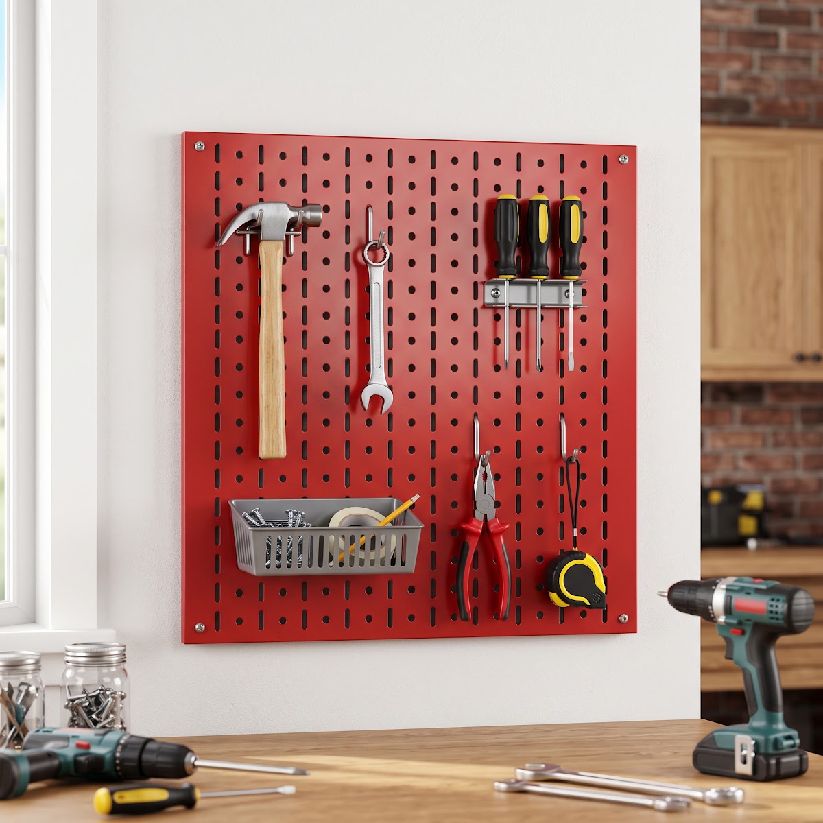 Best Wall-Mounted Storage for Garage & Tools (2026) - PRODUCT 2 — Wall Control Pegboard