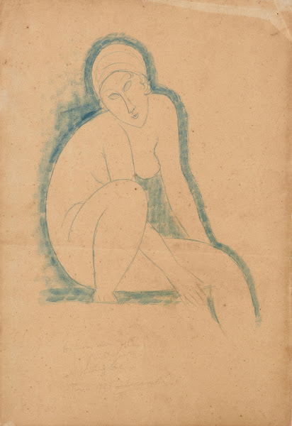 Nudo seduto 19131914