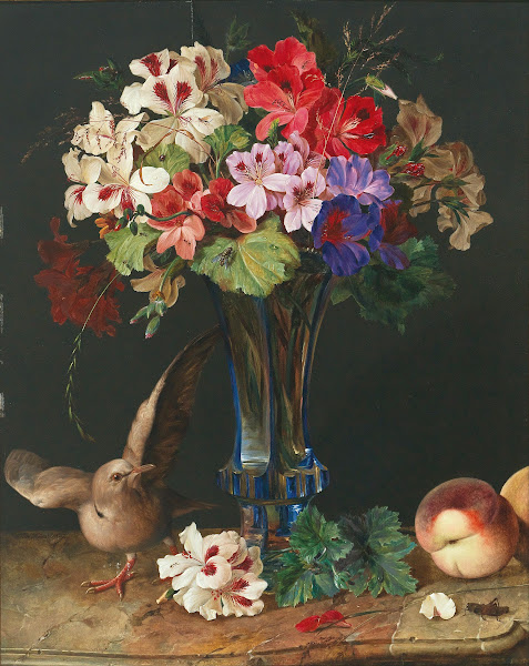 Stilleben mit Blumen in Vase