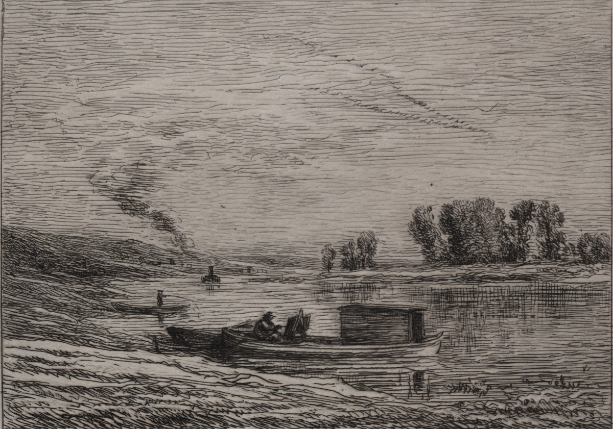 The Boat in Conflans 1866