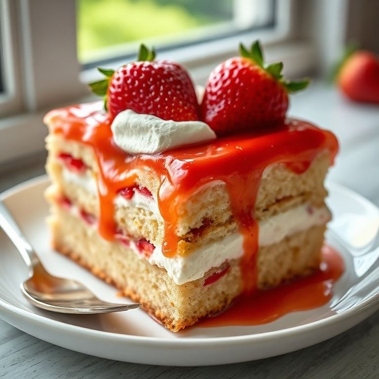 Classic Strawberry Shortcake Cake Recipe for Summer – Easy & Homemade Delight finished