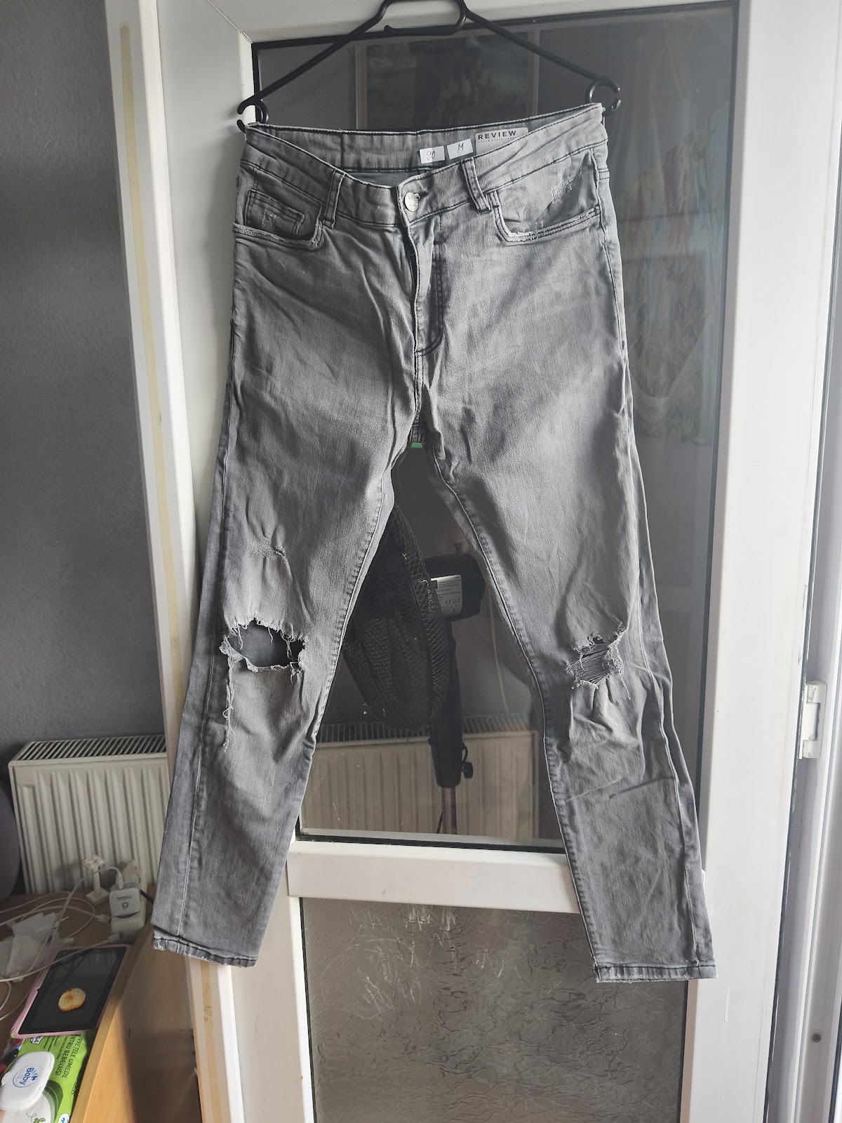 Blugi si Pantaloni - Pantaloni bărbați Review - M - gri