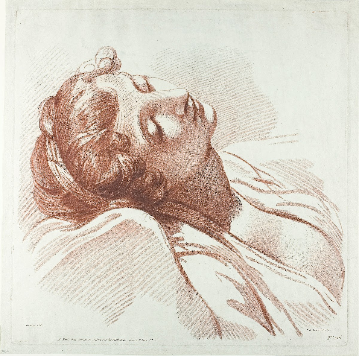 Head of a Young Woman Asleep 17871795