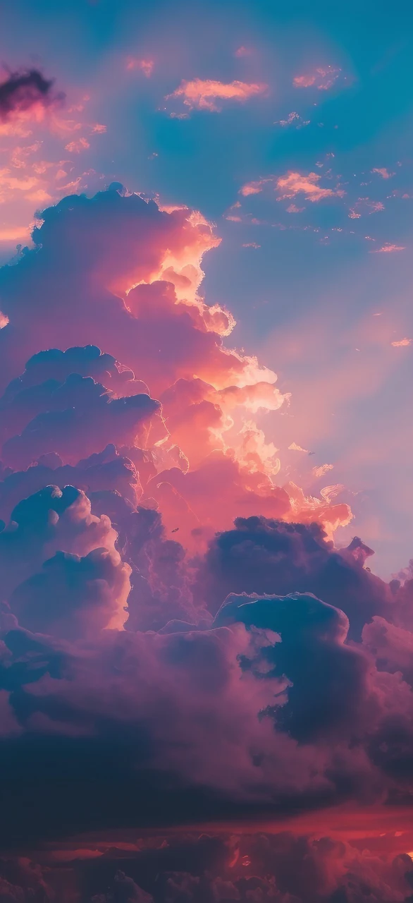 Ai Art, Clouds, Colorful, Sky 4K Wallpaper Background