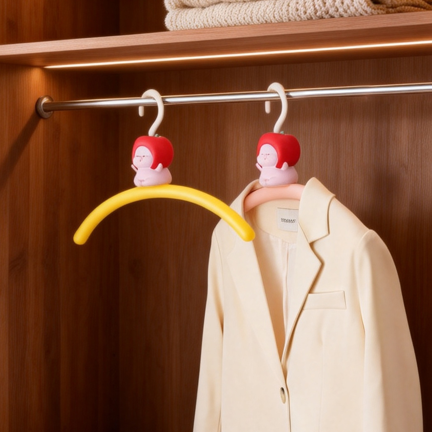 Hanger, Cartoon Design, Non-slip, ABS