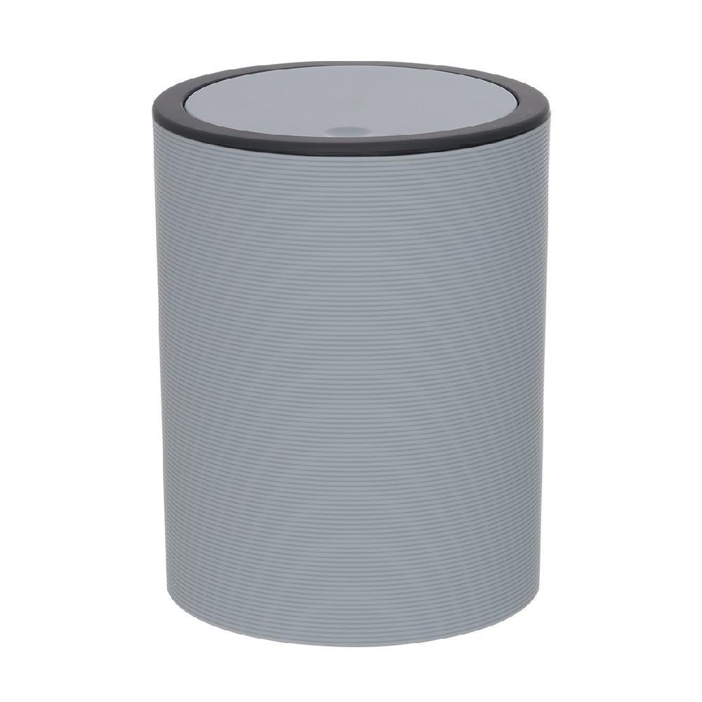 Bote de basura con tapa basculante Namaro Design™ Osaka color gris
