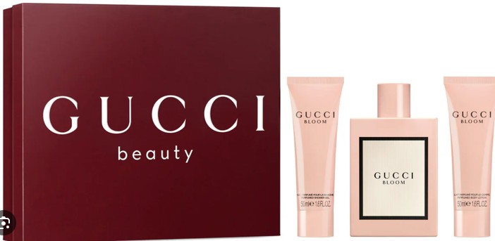 ESTUCHE GUCCI BLOOM  MUJER 3PZS 100ML EDP - CREMA + GEL DE BAÑO