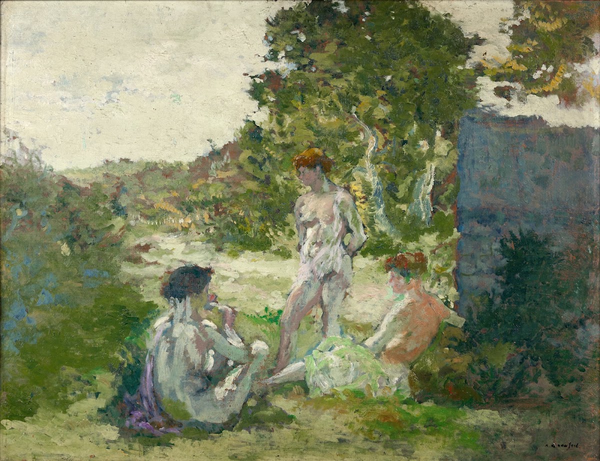 Les trois nymphes 1904 1905