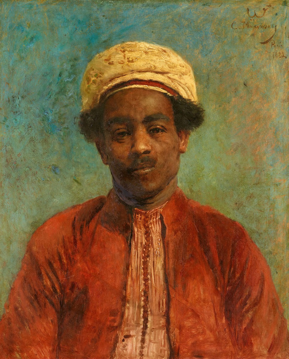 Bildnis eines nordafrikanischen jungen Mannes 1882