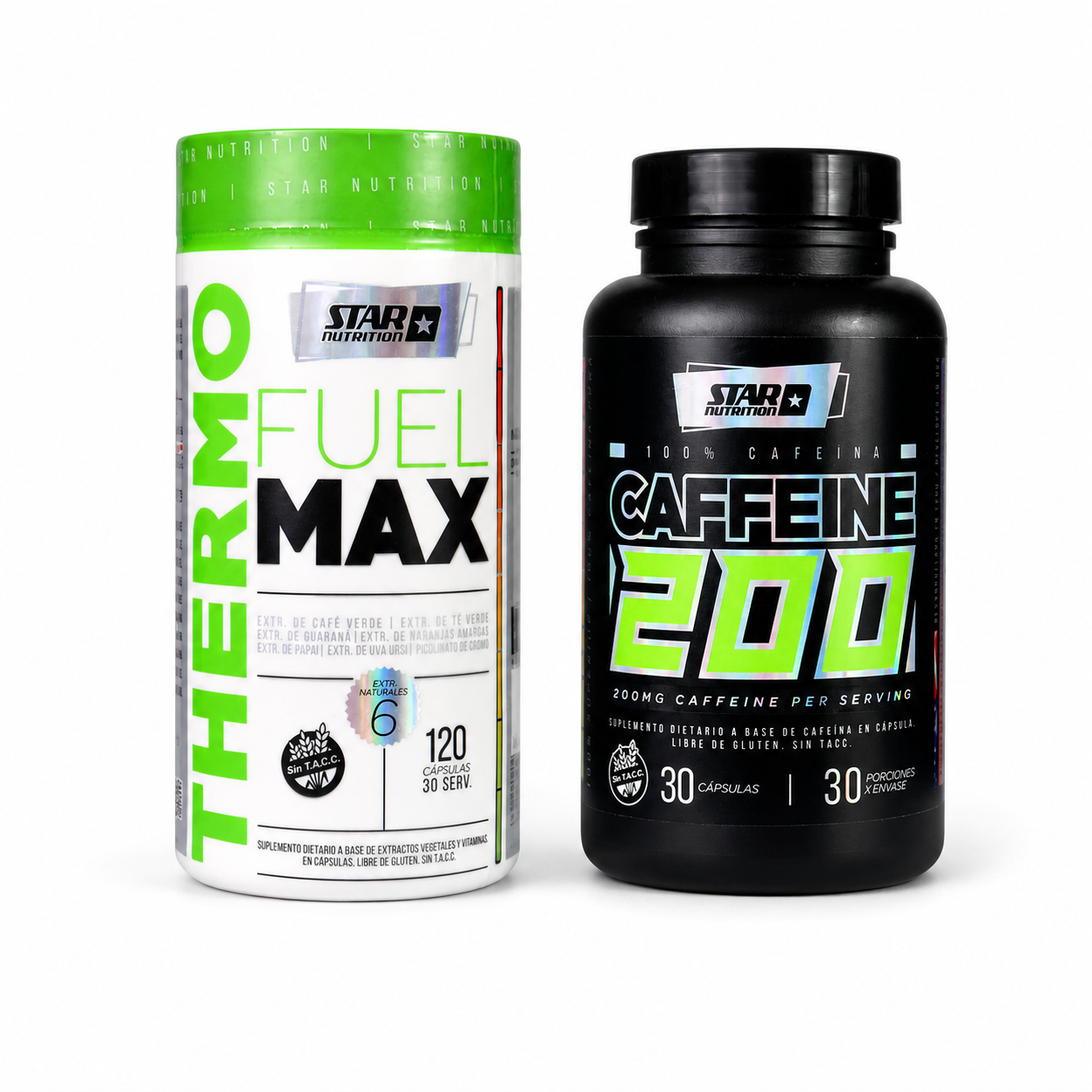 Kit Thermo Fuel 120 cápsulas + Cafeína 200 mg