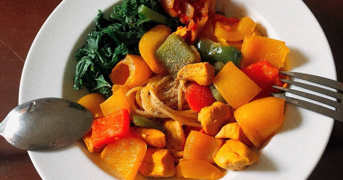 🍾 Mì Ý Ức Gà Spaghetti Eat Clean