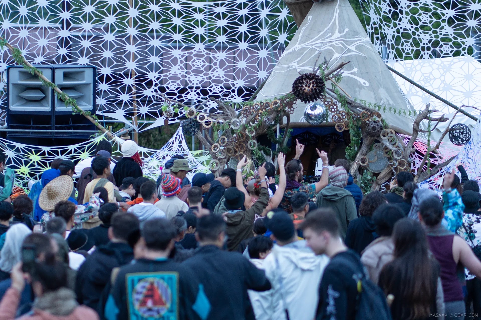 Re:birth Festival 2024のフロアの様子