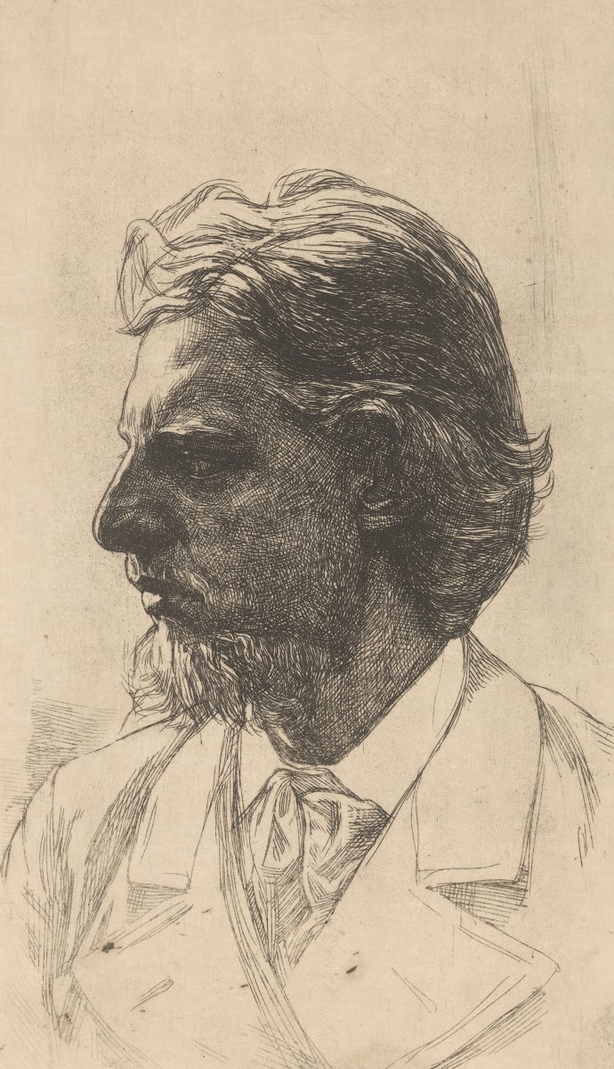 Portret van Jacques Perk 1887