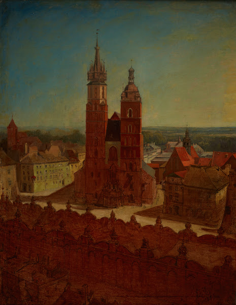 View from the town hall tower 1857