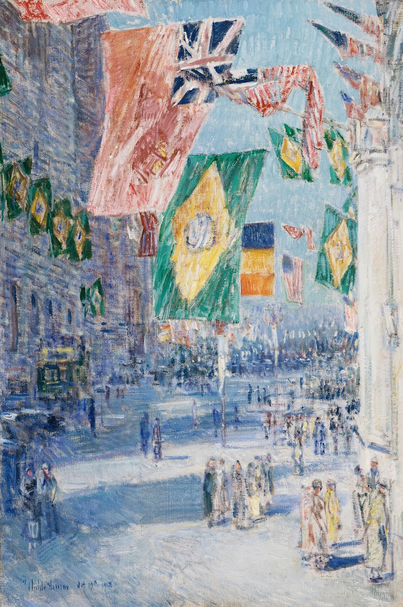 Avenue of the Allies Brazil Belgium 1918