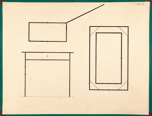 Table saucepan picture frame 1900