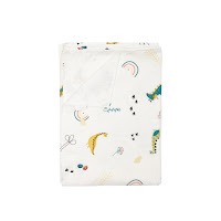 Children's plaid Twins muslin 110x75 double Dinosaur