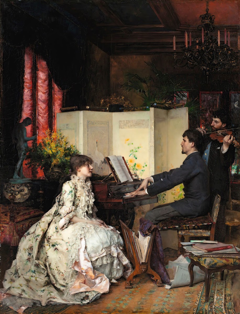 The duet 1883