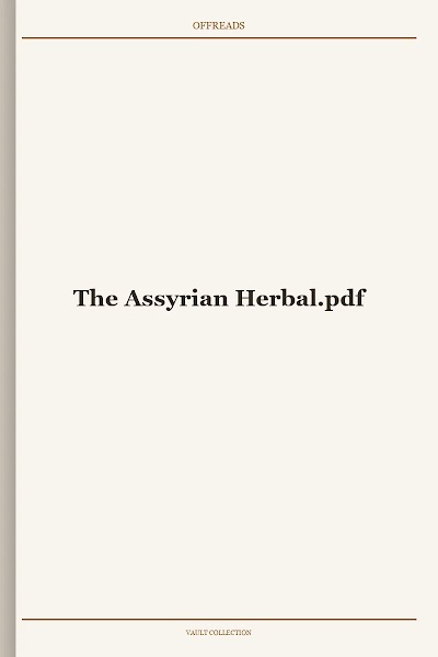 The Assyrian Herbal